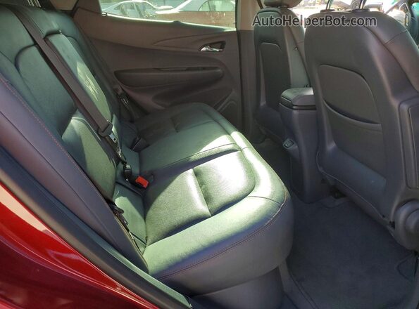 1G1FZ6S07M4112592 2021 CHEVROLET BOLT Красный Вид задней части салона