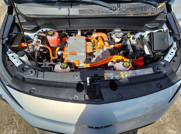 1G1FZ6S09N4134059 2022 CHEVROLET BOLT Белый Вид подкапотного пространства