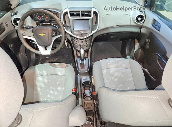 1G1JB5SB9L4137440 2020 CHEVROLET SONIC Gray Առջևի վահանակի տեսք