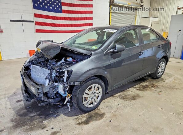 1G1JB5SB9L4137440 2020 CHEVROLET SONIC Gray Առջևի ձախ երեք քառորդ տեսարան