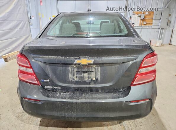 1G1JB5SB9L4137440 2020 CHEVROLET SONIC Gray Հետևի տեսք
