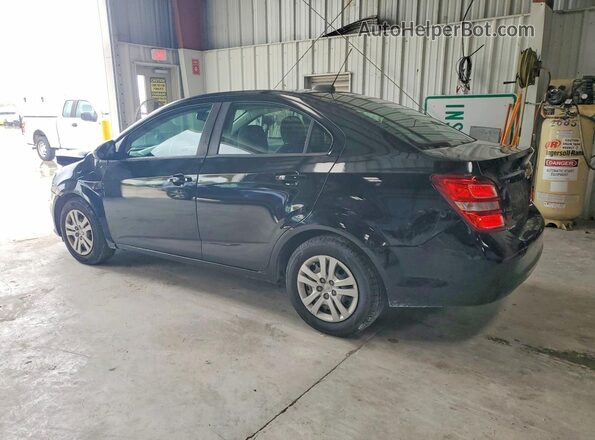 1G1JB5SH0H4156096 2017 CHEVROLET SONIC Черный Задняя левая четверть