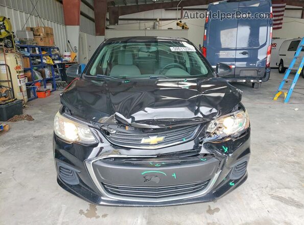 1G1JB5SH0H4156096 2017 CHEVROLET SONIC Черный Вид спереди