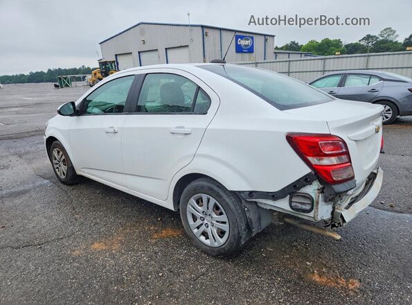 1G1JB5SH0H4167440 2017 CHEVROLET SONIC Белый Задняя левая четверть