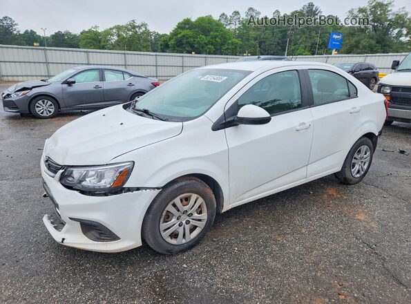 1G1JB5SH0H4167440 2017 CHEVROLET SONIC Белый Передняя левая четверть