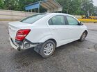2017 Chevrolet Sonic Ls Белый vin: 1G1JB5SH0H4167440