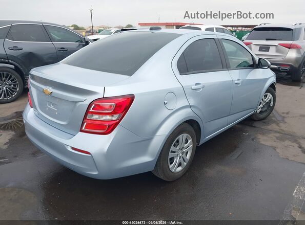 1G1JB5SH3J4103527 2018 CHEVROLET SONIC Серебряный Задняя правая четверть