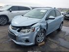 2018 Chevrolet Sonic Ls Auto Серебряный vin: 1G1JB5SH3J4103527