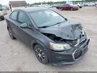 2017 Chevrolet Sonic Ls Auto Gray vin: 1G1JB5SH8H4157044