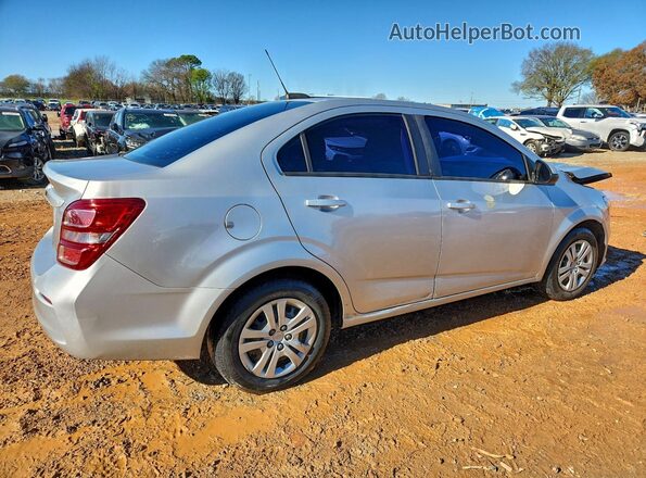 1G1JB5SH8H4162891 2017 CHEVROLET SONIC Silver Tył prawy