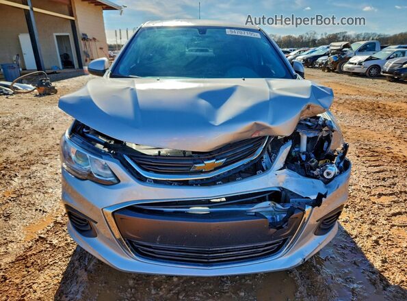 1G1JB5SH8H4162891 2017 CHEVROLET SONIC Silver Widok z przodu