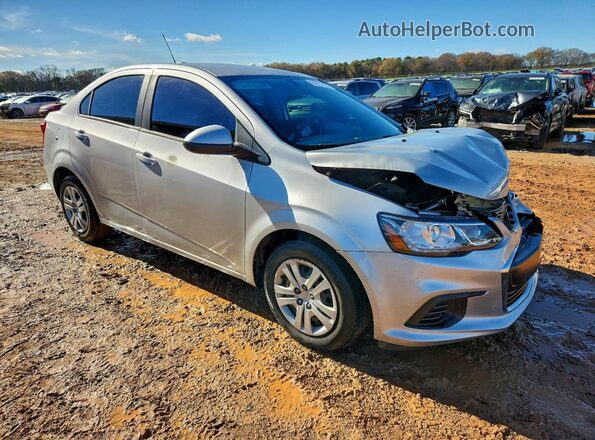 1G1JB5SH8H4162891 2017 CHEVROLET SONIC Silver Przód prawy