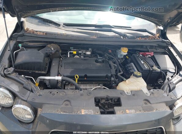 1G1JC5SH1G4138301 2016 CHEVROLET SONIC Gray უკანა ხედი