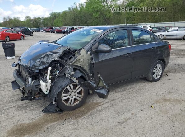 1G1JC5SH6G4104872 2016 CHEVROLET SONIC Серый Передняя левая четверть