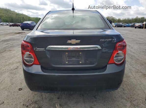 1G1JC5SH6G4104872 2016 CHEVROLET SONIC Серый Вид сзади