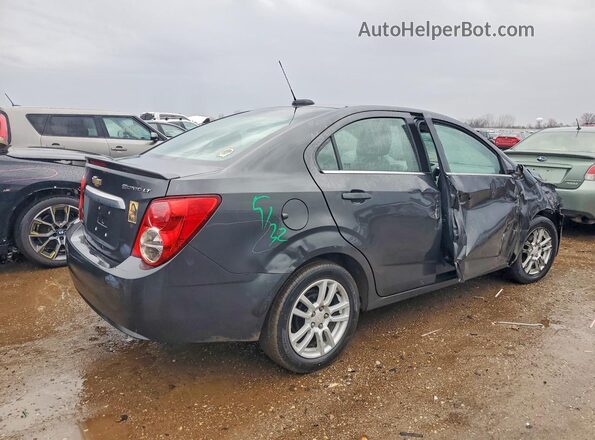 1G1JC5SH6G4123406 2016 CHEVROLET SONIC Серый Задняя правая четверть