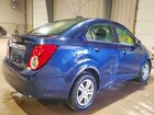 2016 Chevrolet Sonic Lt Синий vin: 1G1JC5SH6G4158818