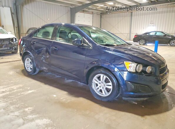 1G1JC5SH6G4158818 2016 CHEVROLET SONIC Синий Передняя правая четверть
