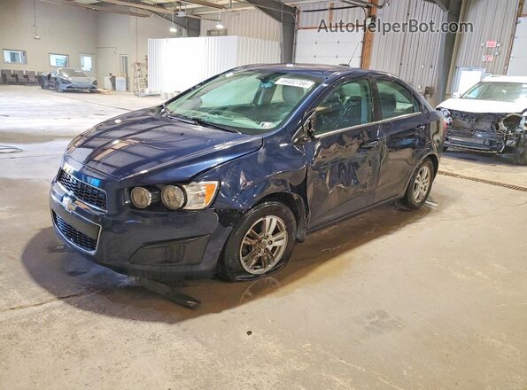 1G1JC5SH6G4158818 2016 CHEVROLET SONIC Синий Передняя левая четверть