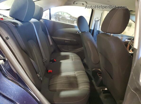 1G1JC5SH6G4158818 2016 CHEVROLET SONIC Синий Вид задних сидений