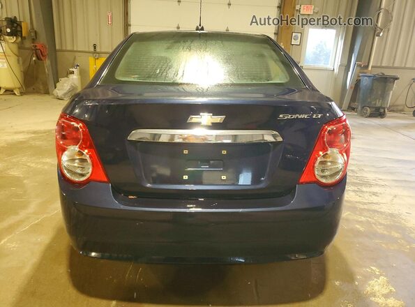 1G1JC5SH6G4158818 2016 CHEVROLET SONIC Синий Вид сзади