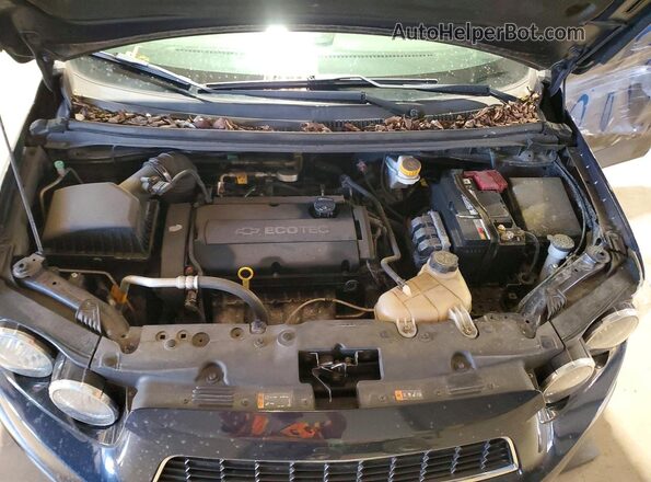 1G1JC5SH6G4158818 2016 CHEVROLET SONIC Синий Вид задней части салона