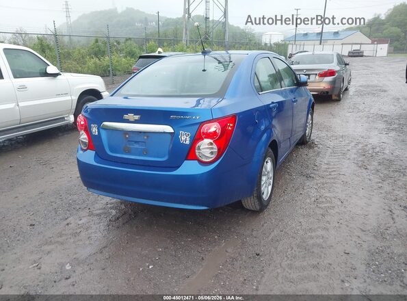 1G1JC5SH8G4165818 2016 CHEVROLET SONIC Синий Задняя правая четверть