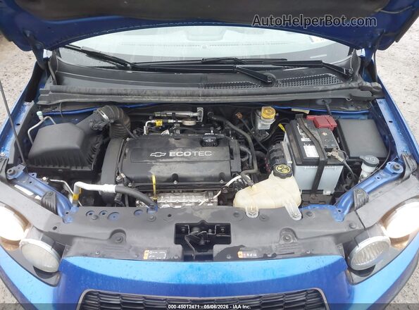 1G1JC5SH8G4165818 2016 CHEVROLET SONIC Синий Вид сзади