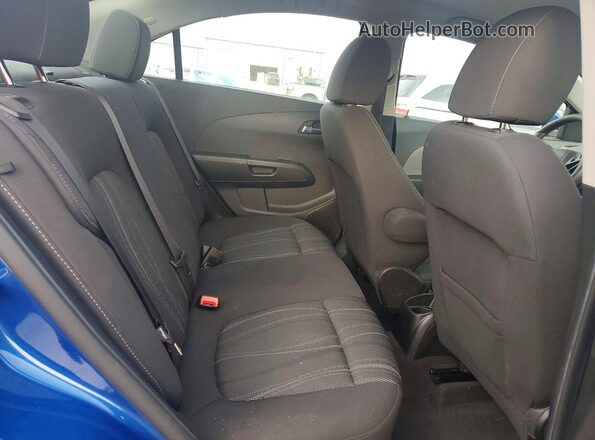 1G1JC5SH9G4131614 2016 CHEVROLET SONIC Blue Вид задніх сидінь