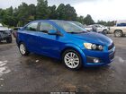 2016 Chevrolet Sonic Lt Auto Blue vin: 1G1JC5SH9G4174236