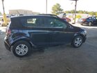 2016 Chevrolet Sonic Lt Черный vin: 1G1JC6SH2G4160703