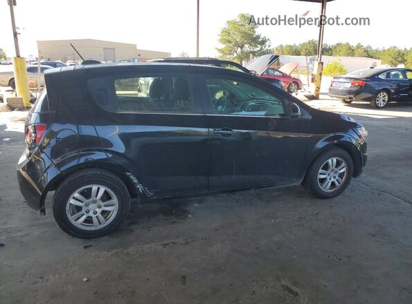 1G1JC6SH2G4160703 2016 CHEVROLET SONIC Черный Задняя правая четверть