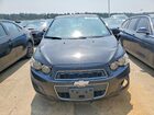 2016 Chevrolet Sonic Lt Черный vin: 1G1JC6SH2G4160703