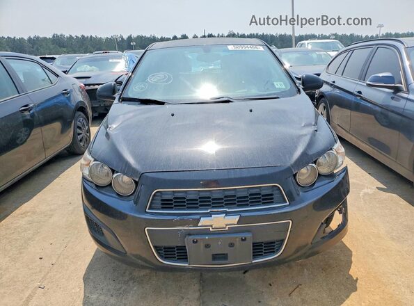 1G1JC6SH2G4160703 2016 CHEVROLET SONIC Черный Вид спереди