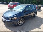 2016 Chevrolet Sonic Lt Auto Синий vin: 1G1JC6SH9G4153165