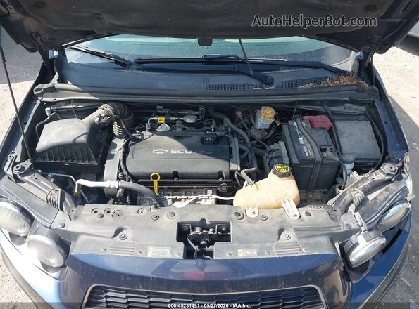 1G1JC6SH9G4153165 2016 CHEVROLET SONIC Синий Вид сзади