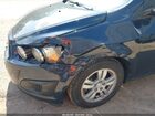 2016 Chevrolet Sonic Lt Auto Синий vin: 1G1JC6SH9G4153165