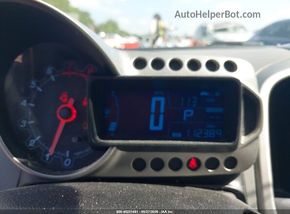 1G1JC6SH9G4153165 2016 CHEVROLET SONIC Синий Вид задних сидений