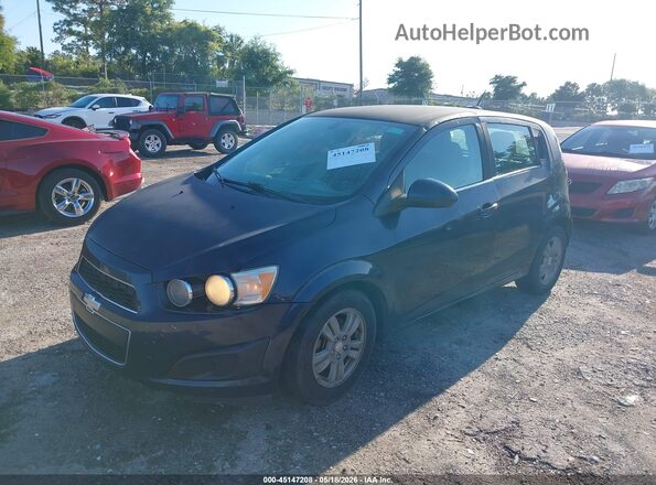 1G1JC6SHXG4135287 2016 CHEVROLET SONIC Dark Blue Передняя левая четверть