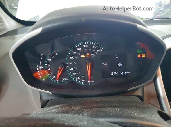 1G1JD5SH0H4102176 2017 CHEVROLET SONIC Белый Вид щитка приборов