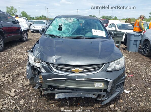1G1JD5SH1H4121528 2017 CHEVROLET SONIC Черный Вид щитка приборов