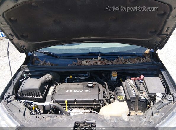 1G1JD5SH1J4129358 2018 CHEVROLET SONIC Серый Вид сзади