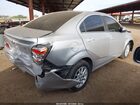 2017 Chevrolet Sonic Lt Auto Серебряный vin: 1G1JD5SHXH4101729