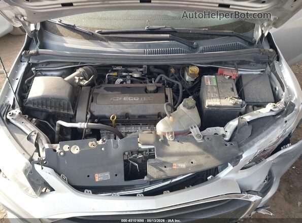 1G1JD5SHXH4101729 2017 CHEVROLET SONIC Серебряный Вид сзади