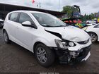 2017 Chevrolet Sonic Lt Auto White vin: 1G1JG6SH7H4170147