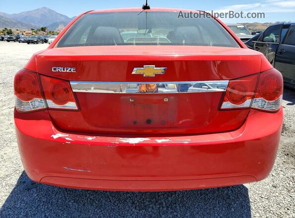 1G1PC5SG5G7137295 2016 CHEVROLET CRUZE Red Widok z tyłu