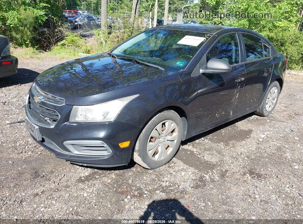 1G1PC5SH0G7201235 2016 CHEVROLET CRUZE Черный Передняя левая четверть