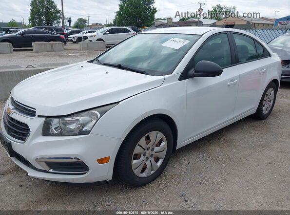 1G1PC5SH2G7215802 2016 CHEVROLET CRUZE White Vista tres cuartos delantera izquierda