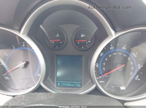 1G1PC5SH2G7215802 2016 CHEVROLET CRUZE White Vista de los asientos traseros