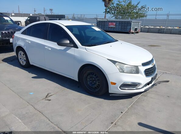 1G1PC5SHXG7163612 2016 CHEVROLET CRUZE Белый Передняя правая четверть